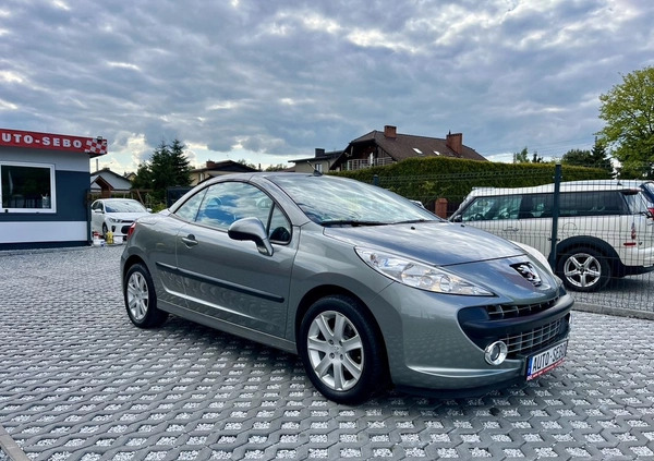 Peugeot 207 CC cena 13500 przebieg: 161587, rok produkcji 2007 z Ślesin małe 781